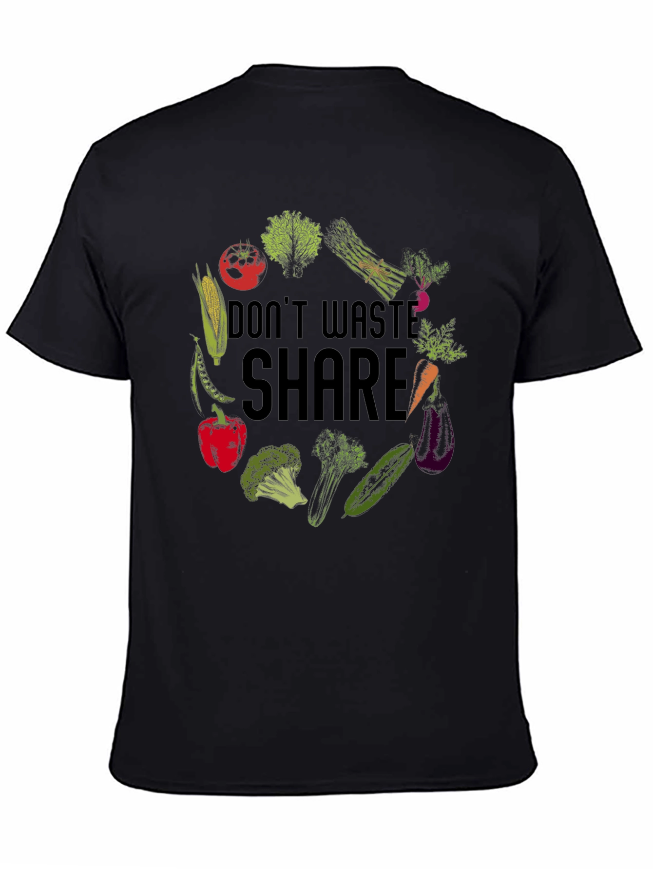 Eco-Friendly Veggie Graphic Tee