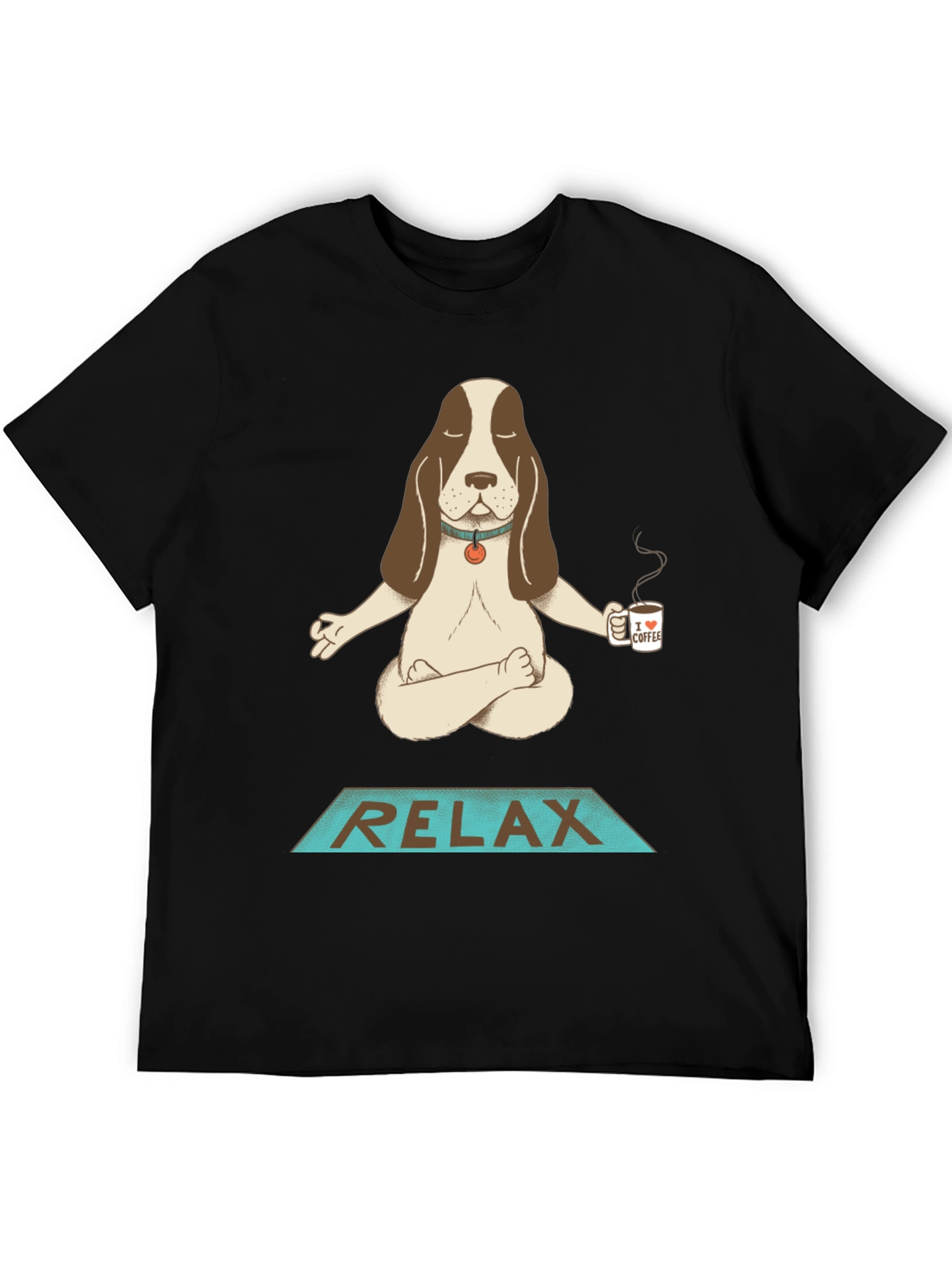 Relax Dog Meditation T-Shirt