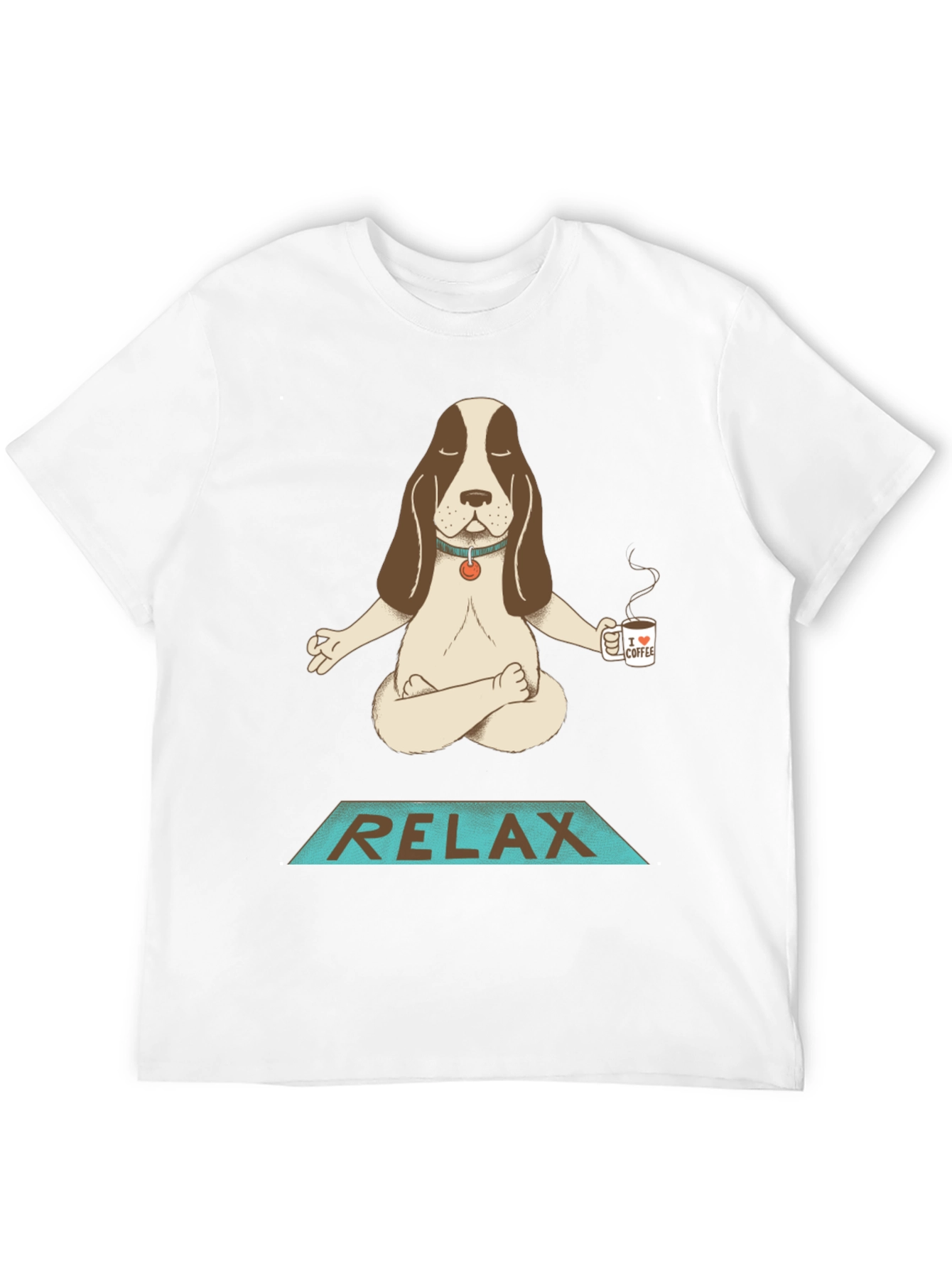 Relax Dog Meditation T-Shirt
