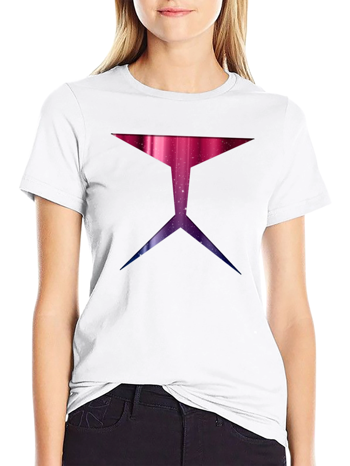 Cosmic Black Widow Tee