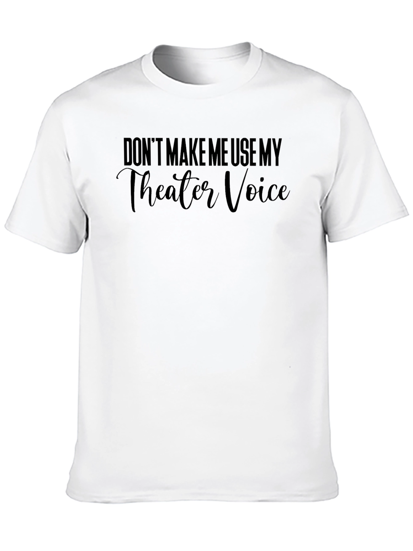 Theater Voice T-Shirt - Actor Gift Idea