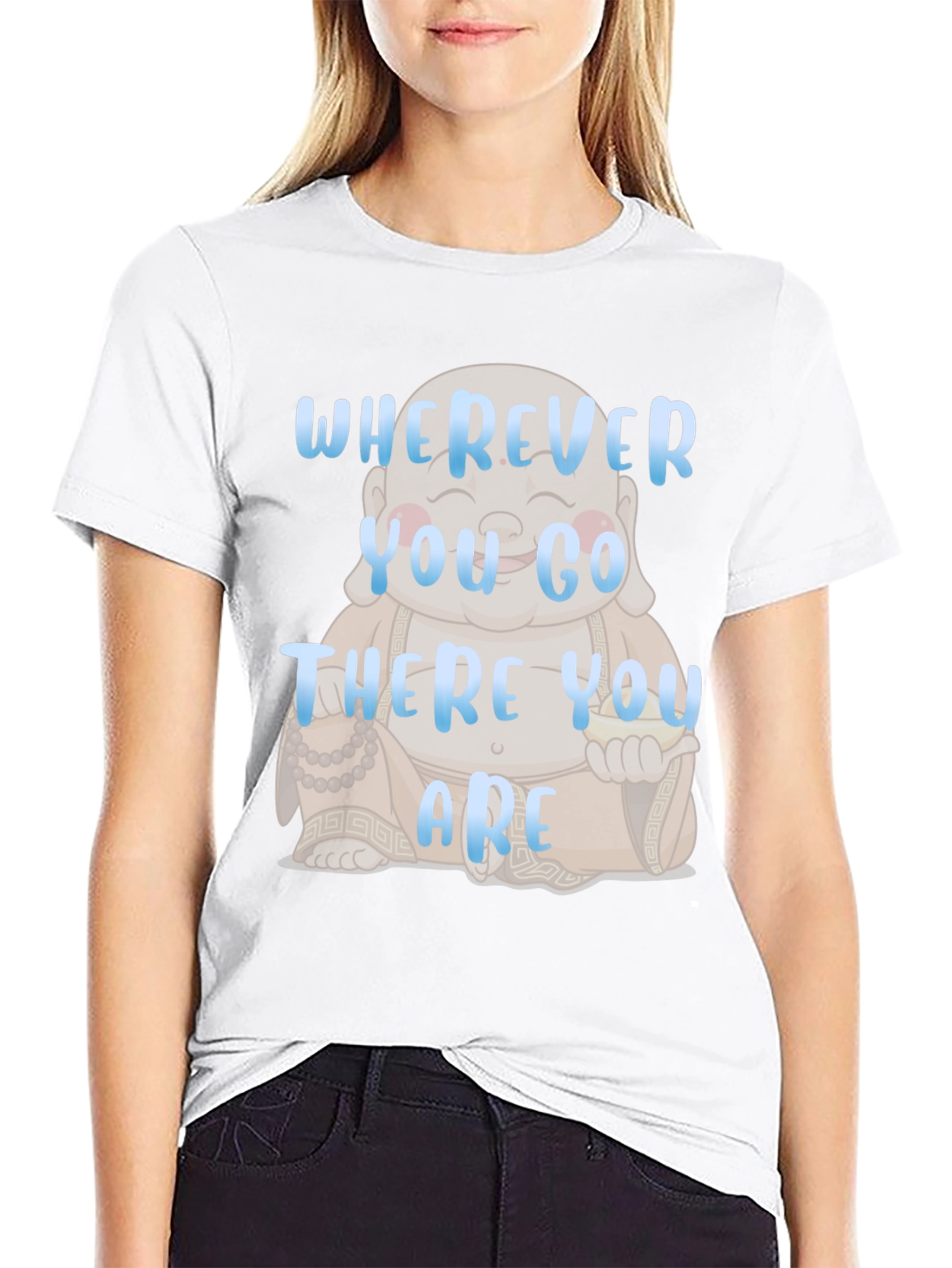 Buddha Quote Graphic T-Shirt - Relaxed Fit
