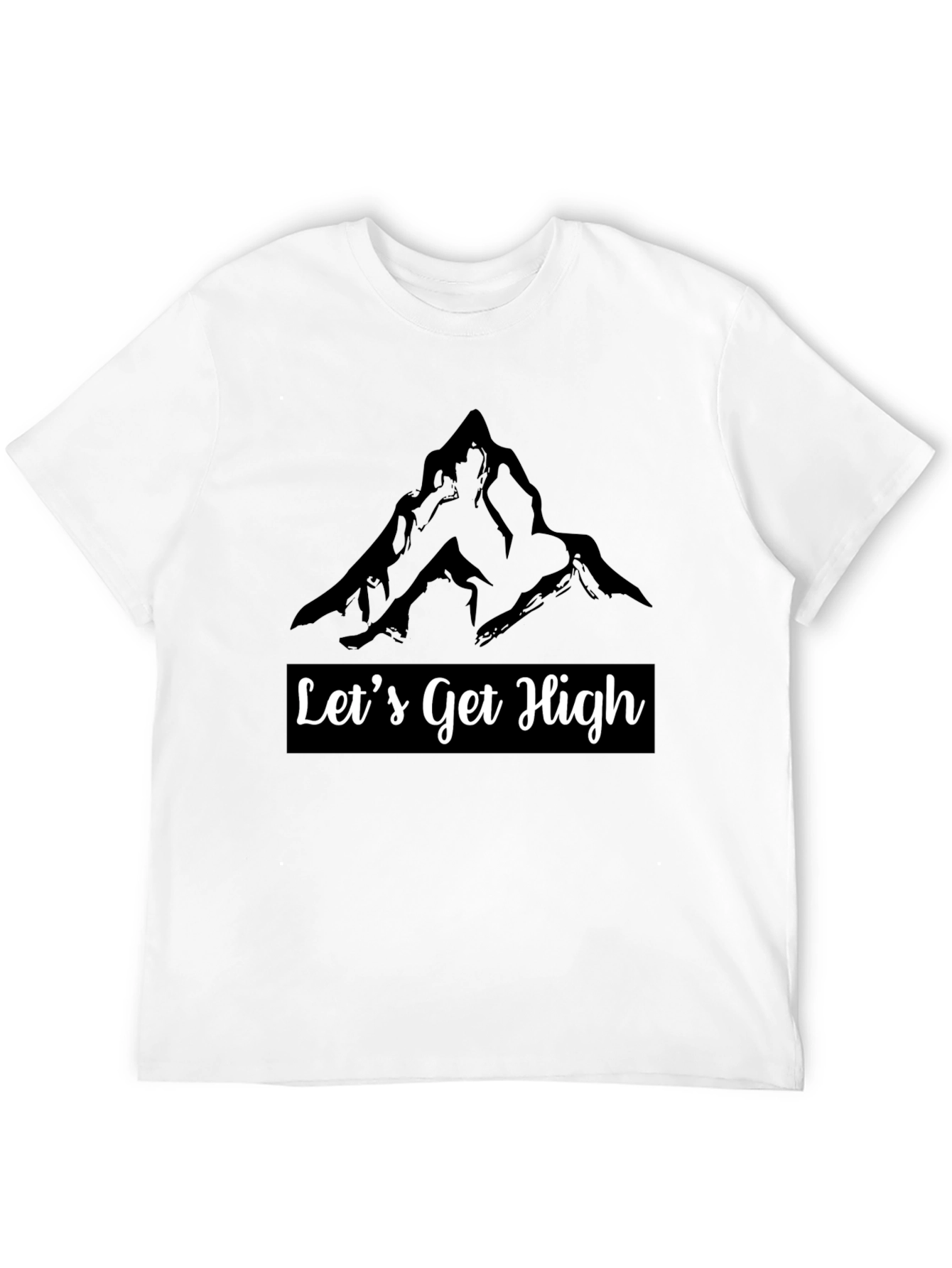 Lets Get High Mountain Graphic Tee