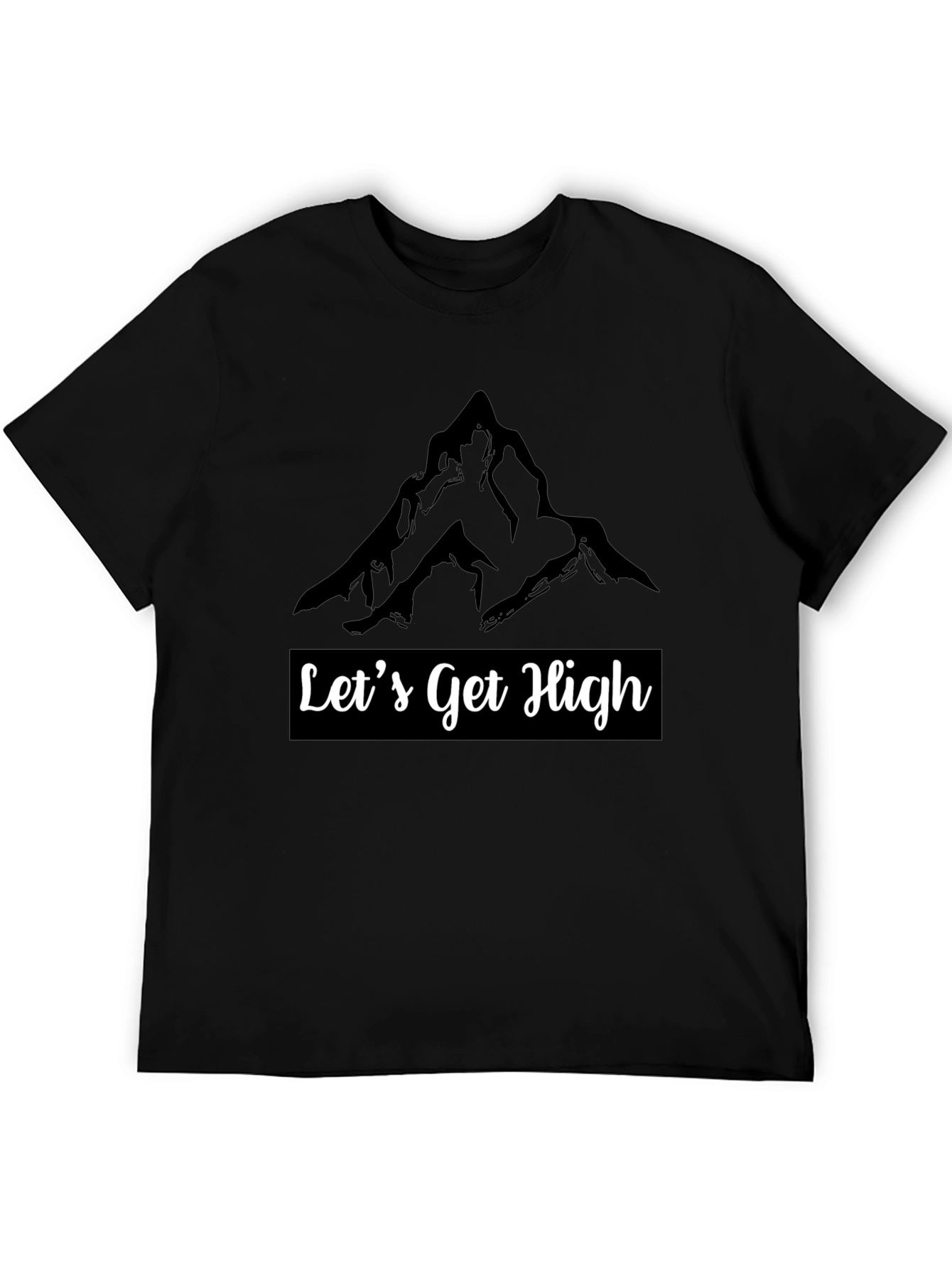 Lets Get High Mountain Graphic Tee