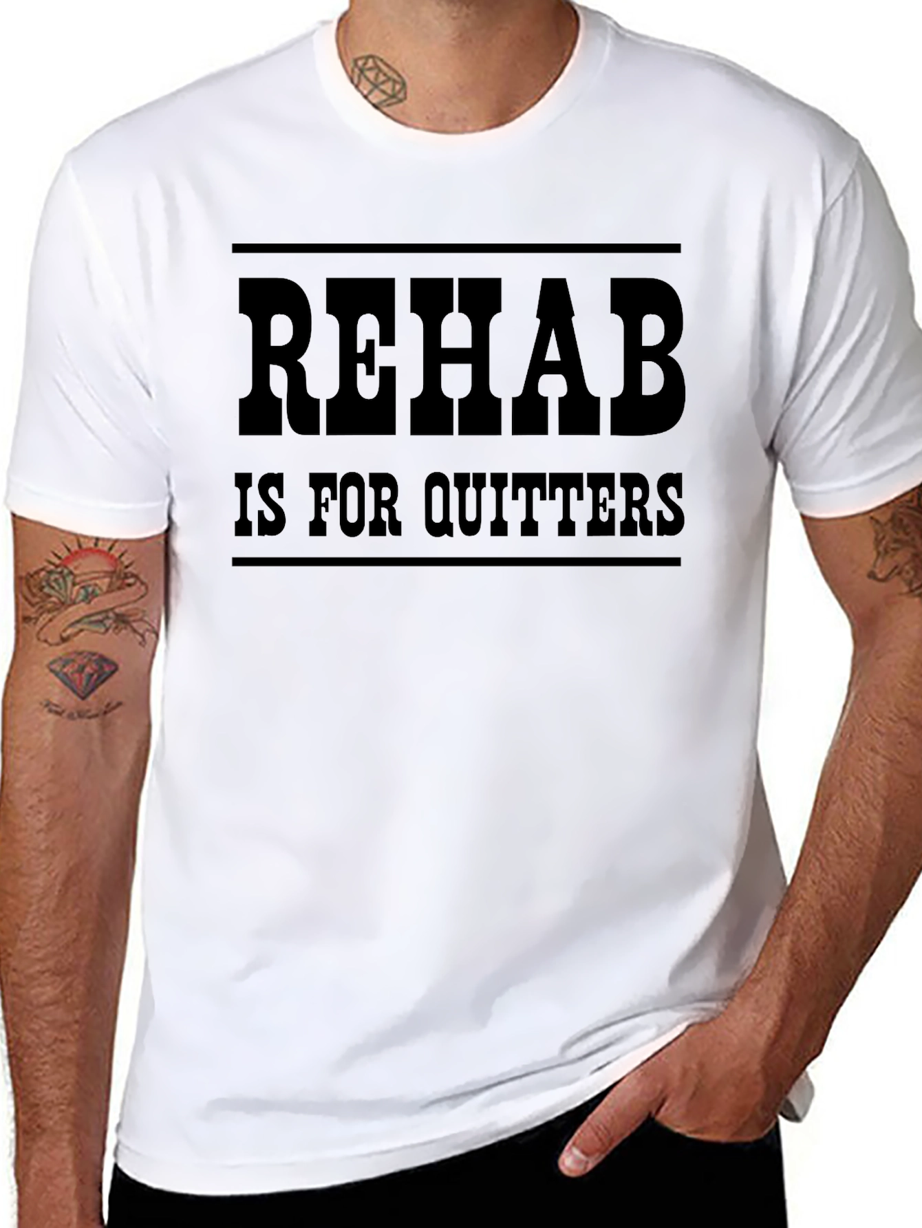 Rehab is for Quitters Graphic Tee