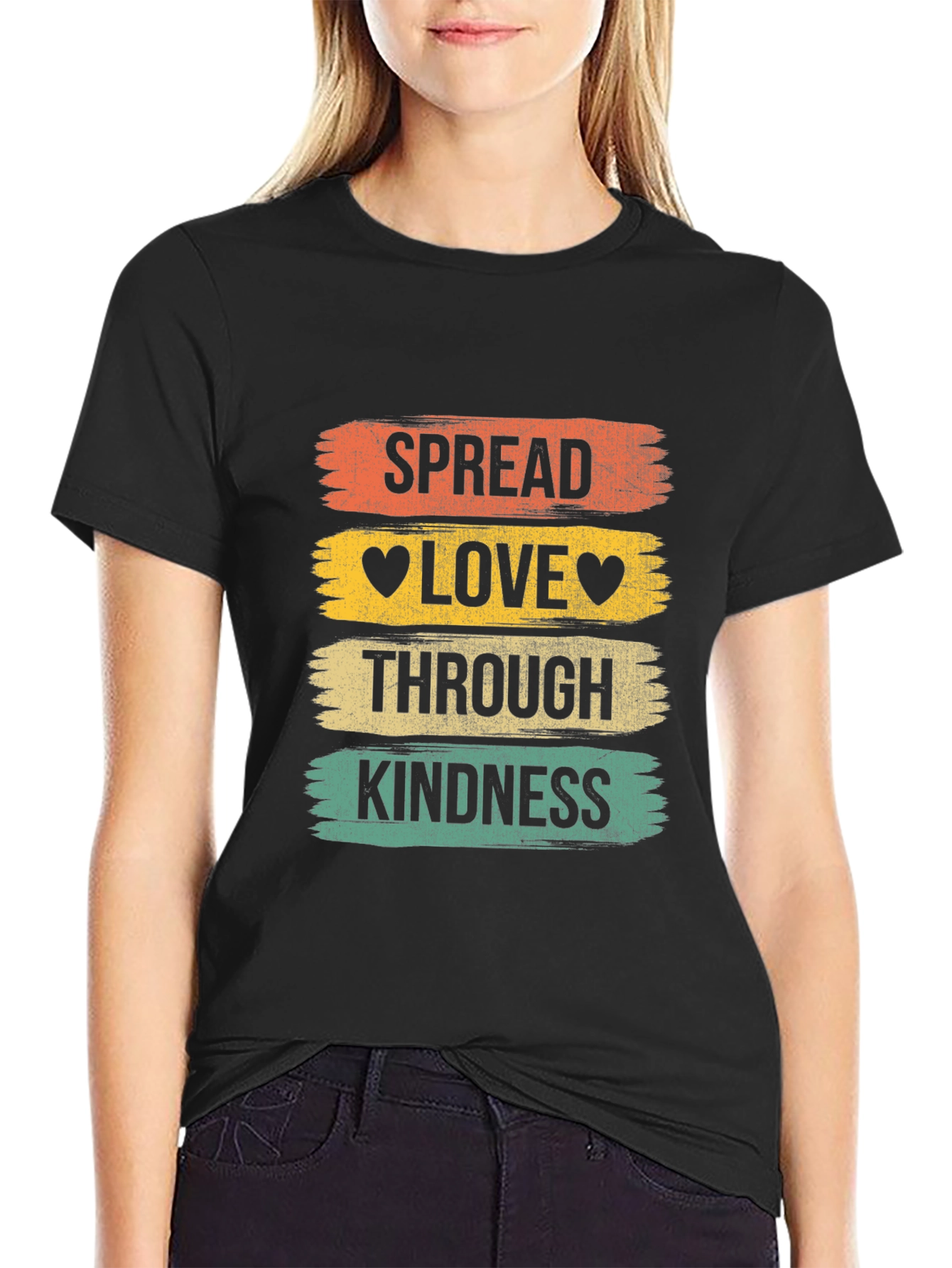 Spread Love Through Kindness Graphic Tee