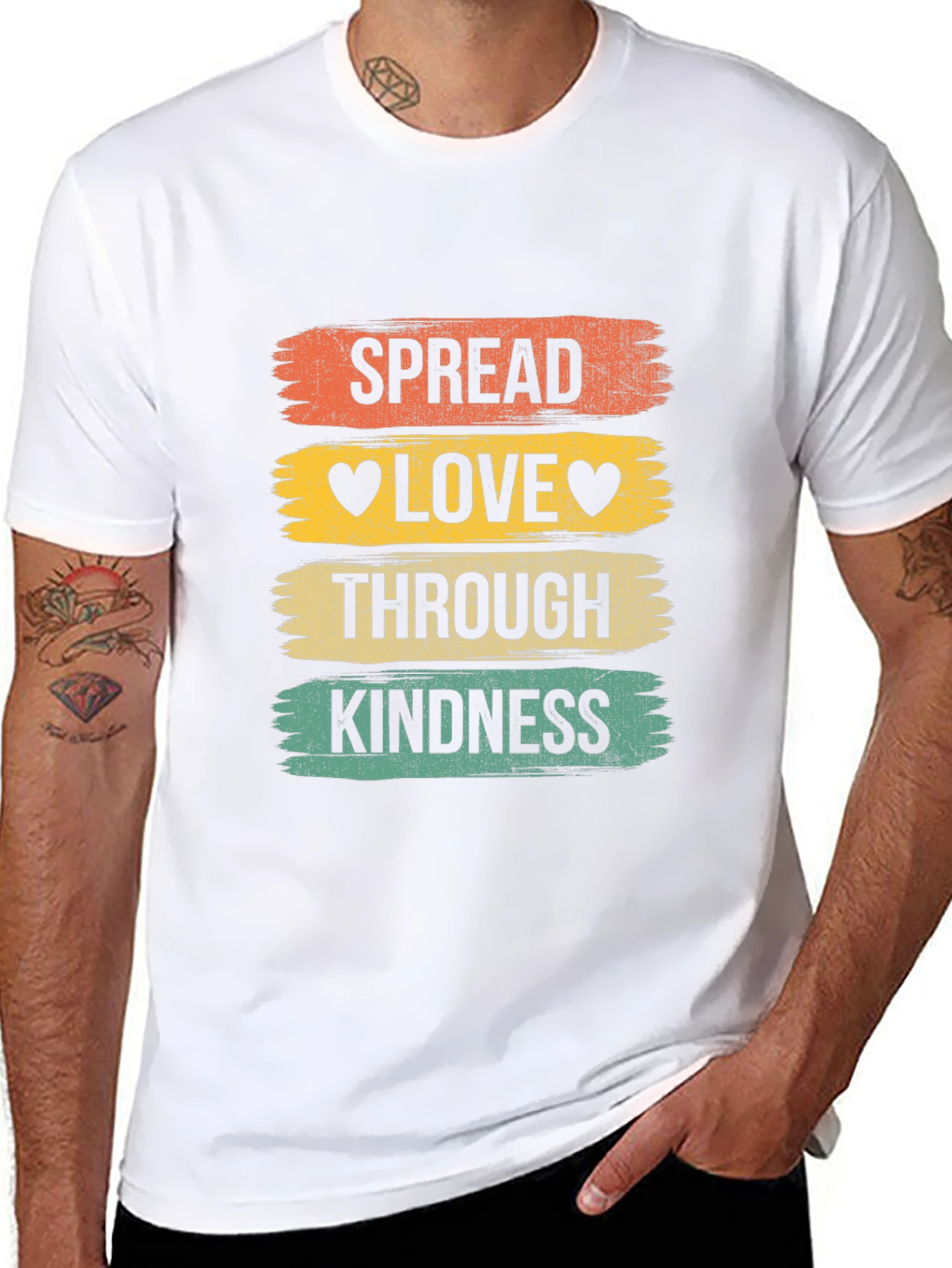 Spread Love Through Kindness Graphic Tee