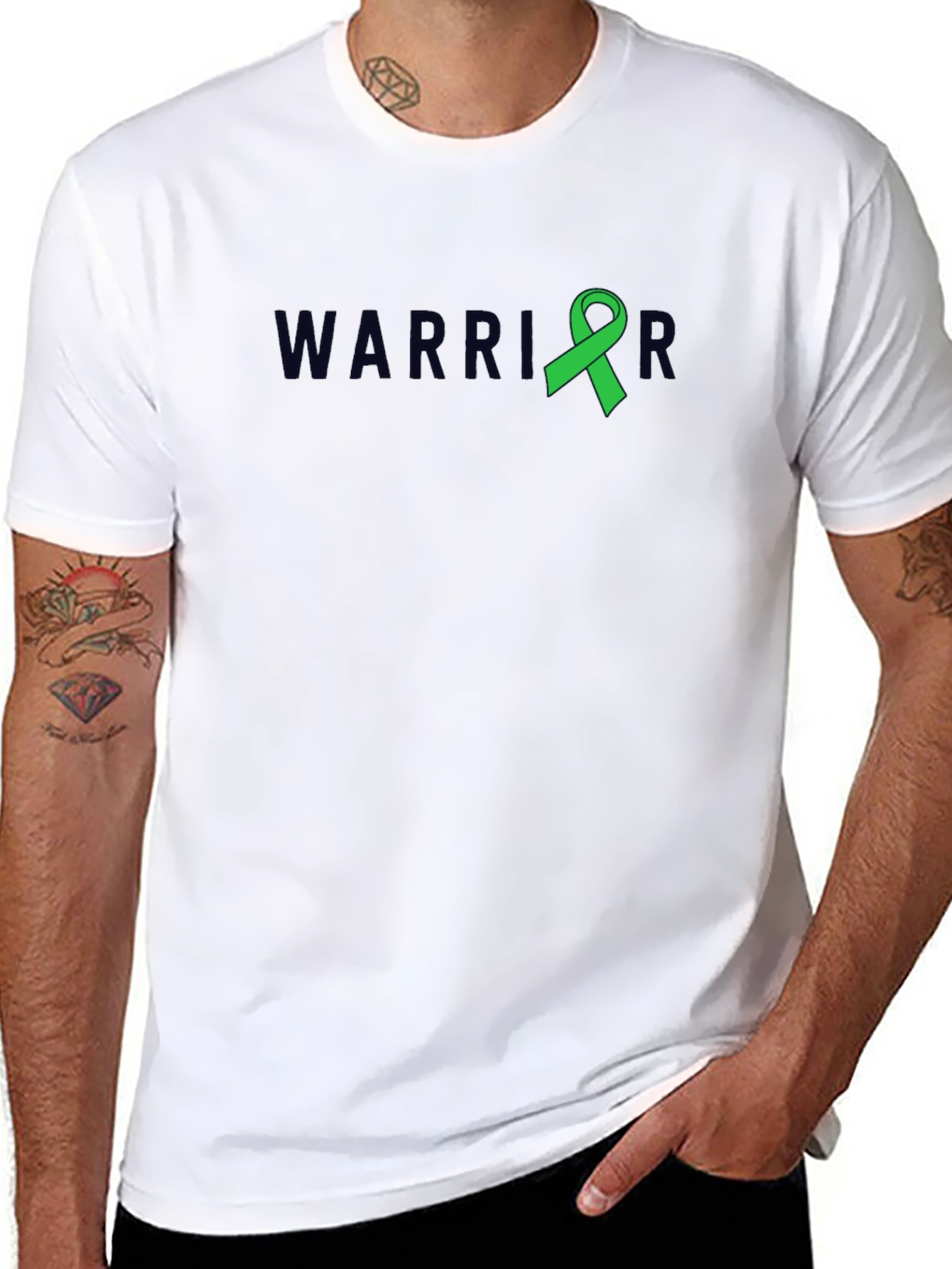 Warrior Ribbon Graphic Tee