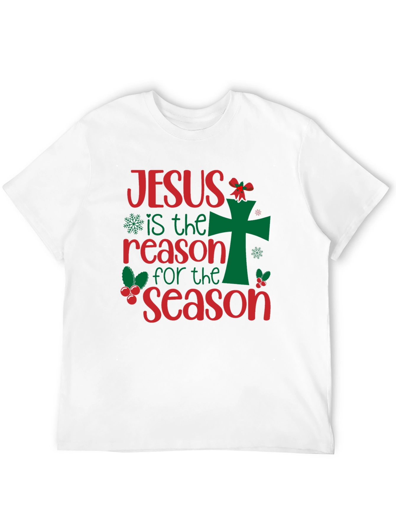 Jesus is the Reason T-Shirt - Holiday Cheer