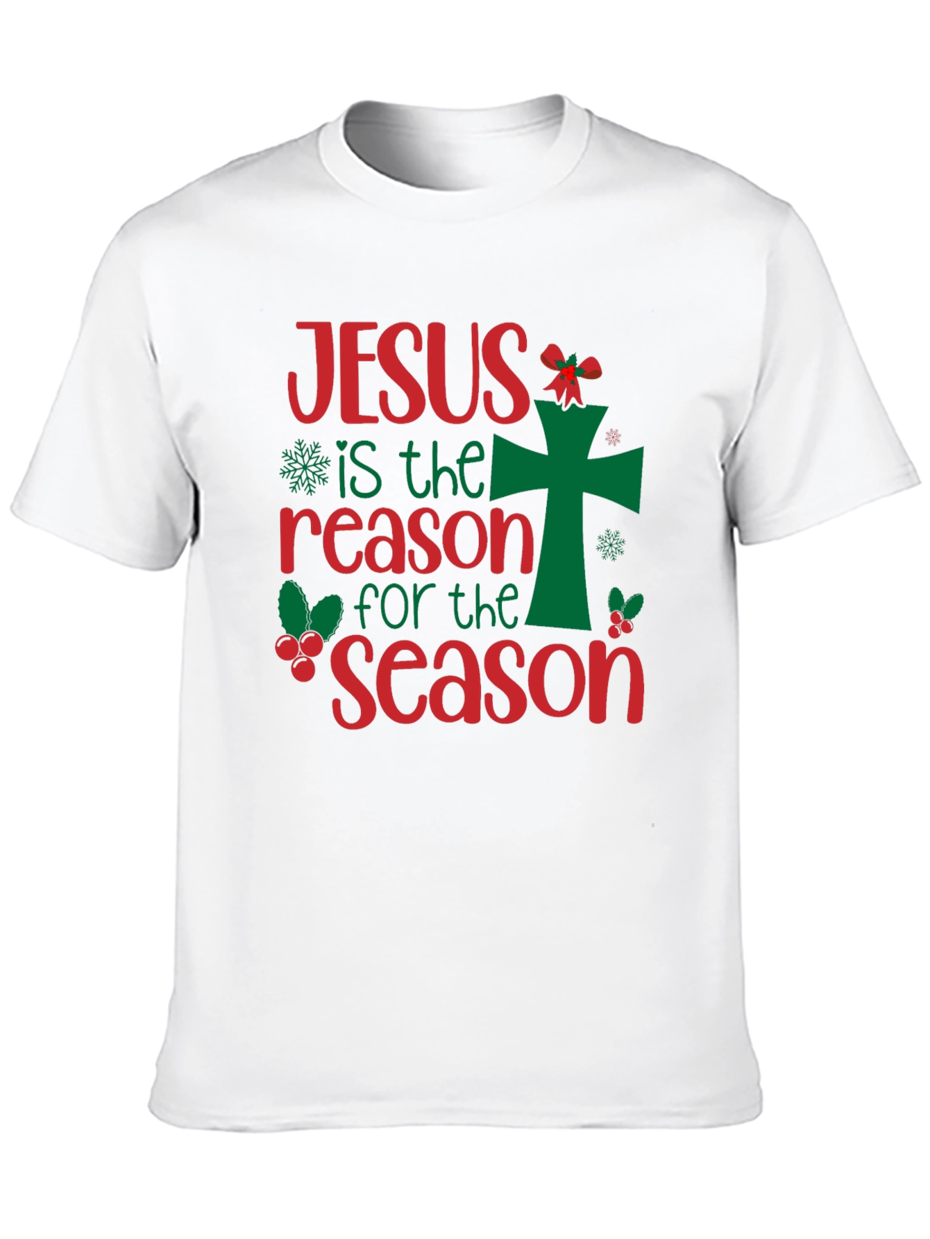 Jesus is the Reason T-Shirt - Holiday Cheer