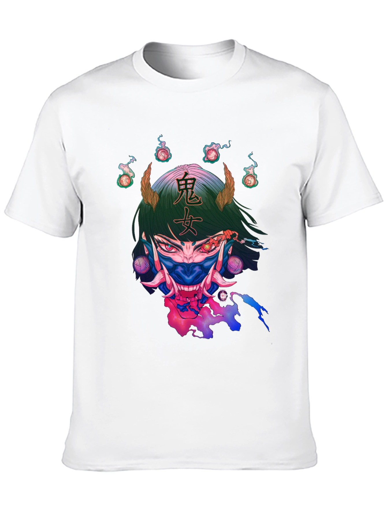 Oni Girl Graphic T-Shirt - Unique Design