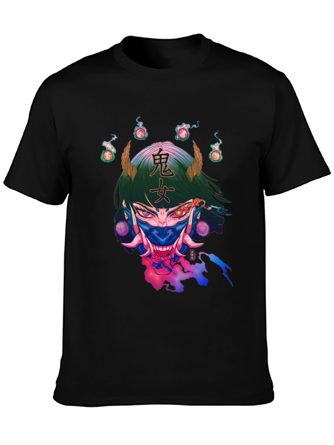 Oni Girl Graphic T-Shirt - Unique Design