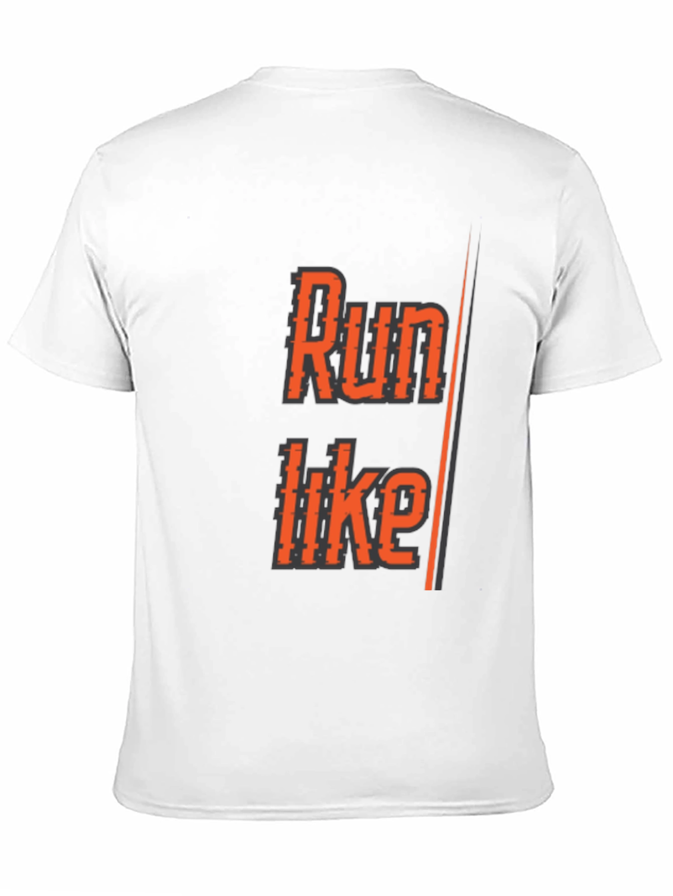 Run Like T-Shirt - Black Athletic Graphic Tee