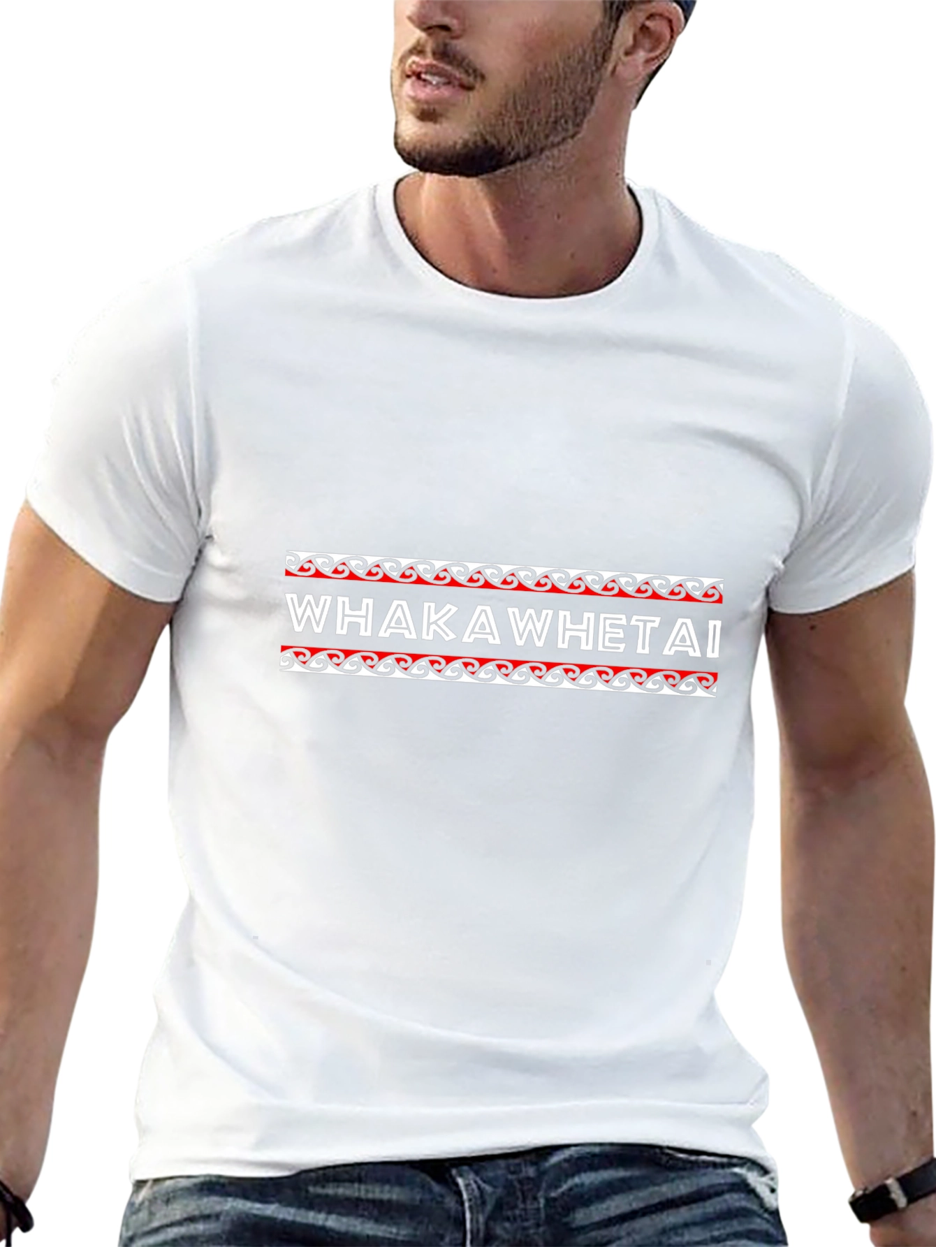 Whakawhetai Graphic Tee - Black
