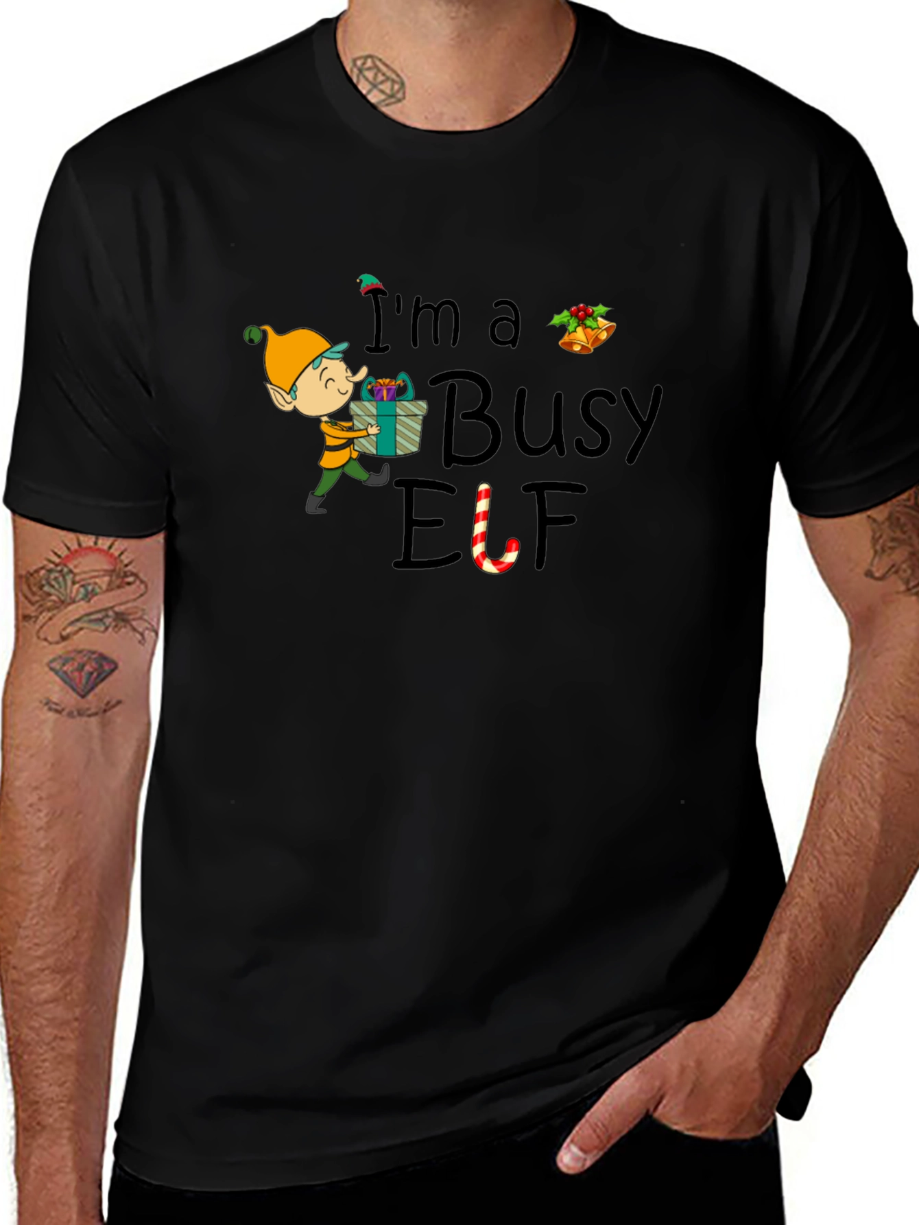 Busy Elf Holiday T-Shirt