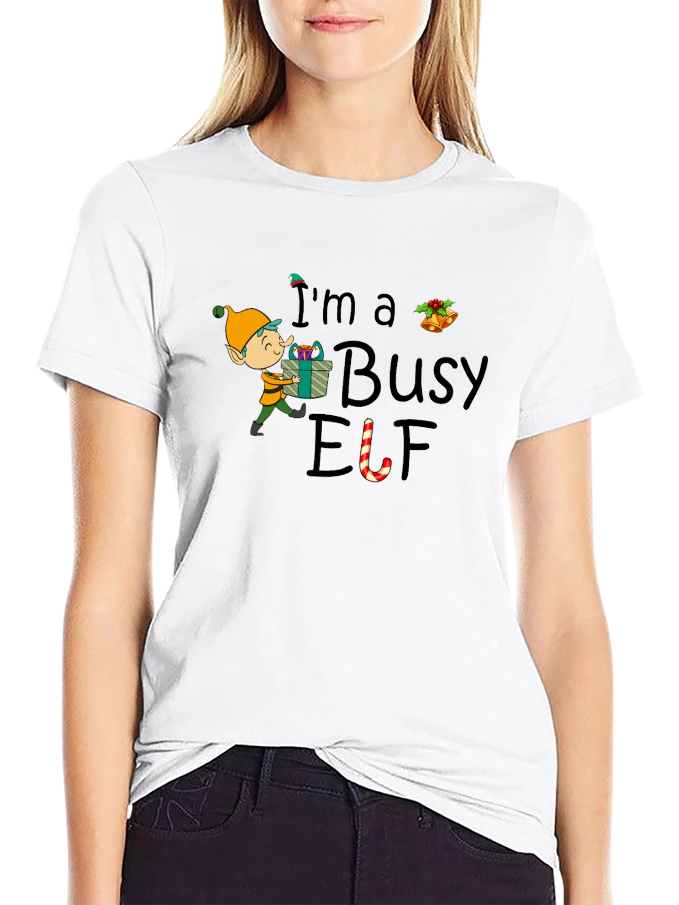 Busy Elf Holiday T-Shirt