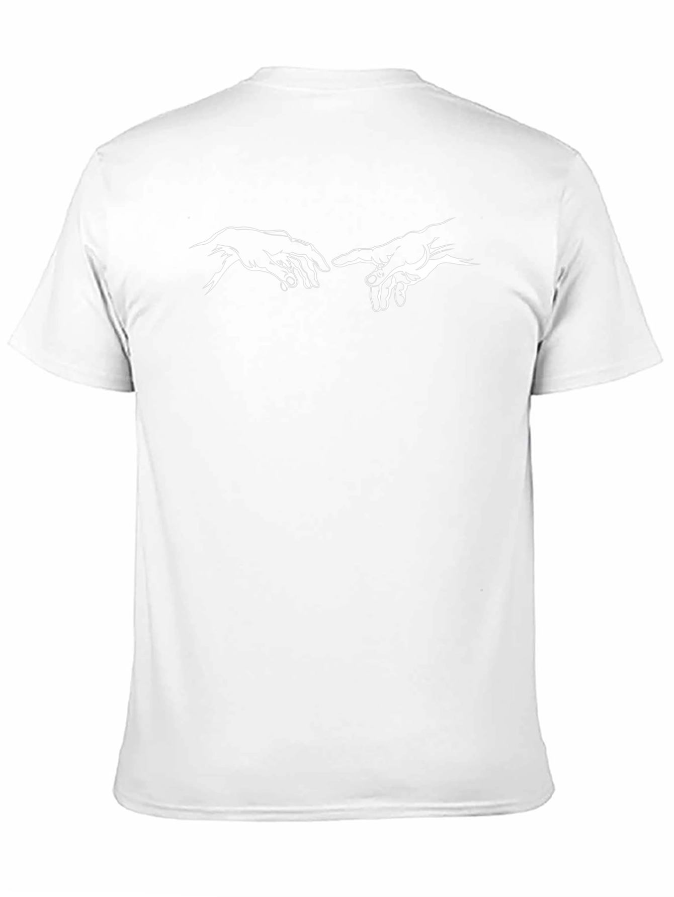 Creation of Adam T-Shirt - Michelangelo Inspired