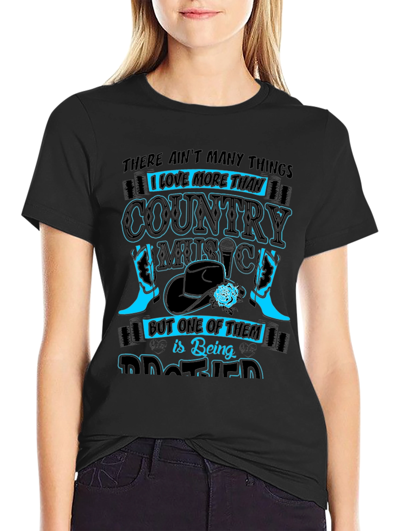 Country Music Lover T-Shirt - Retired