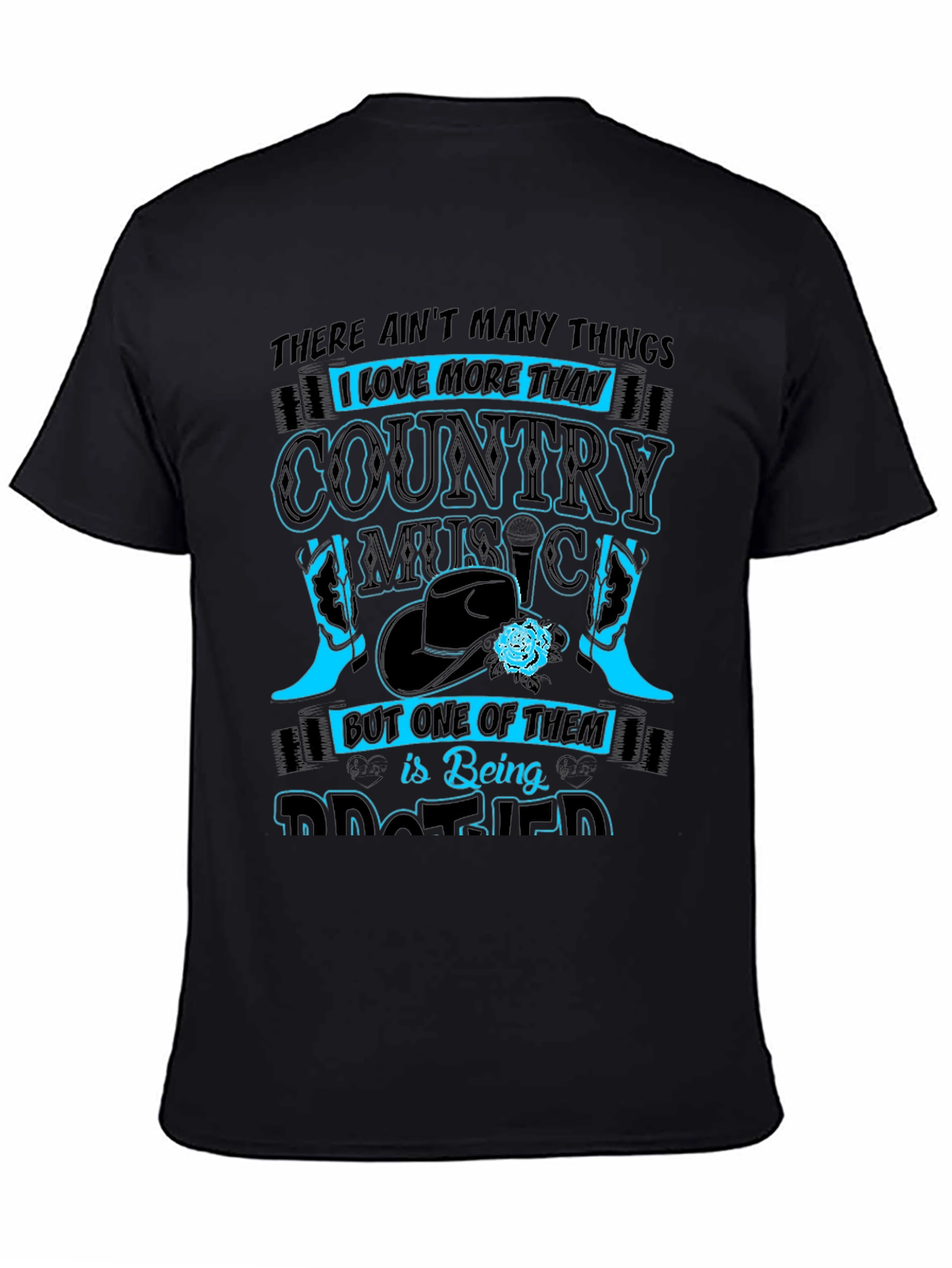 Country Music Lover T-Shirt - Retired