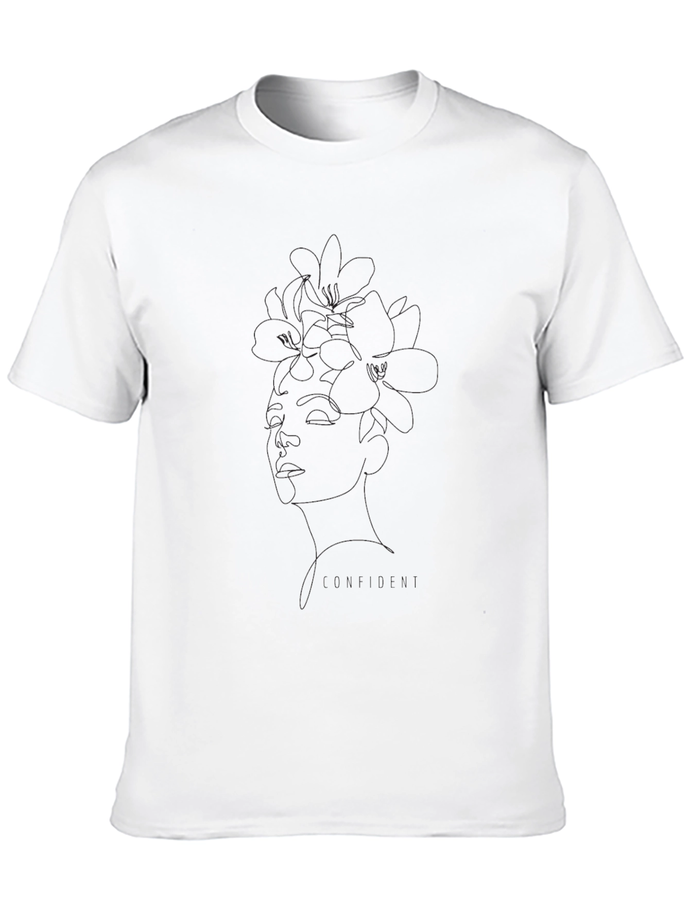 Classic Black Crew Neck T-Shirt for Men