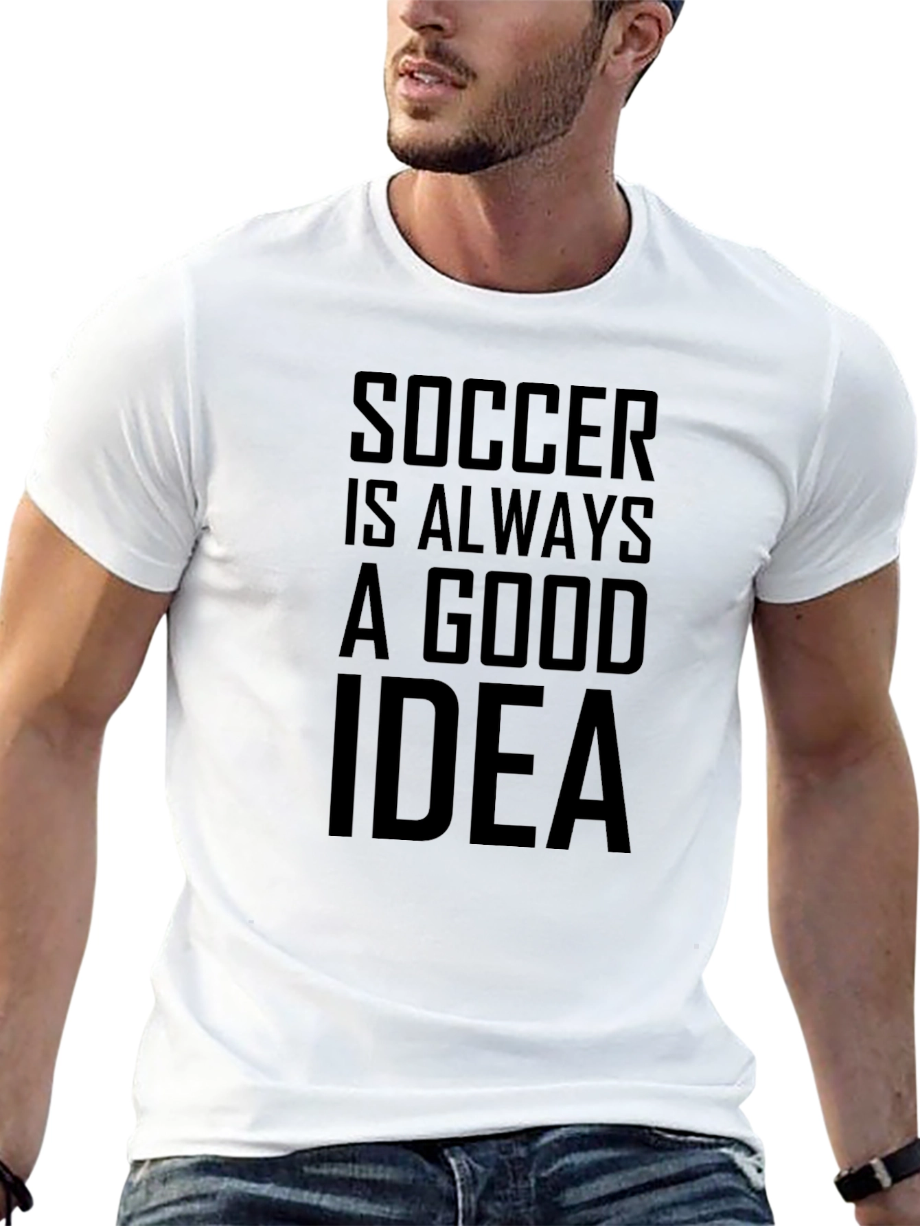 Soccer is Always a Good Idea Graphic Tee