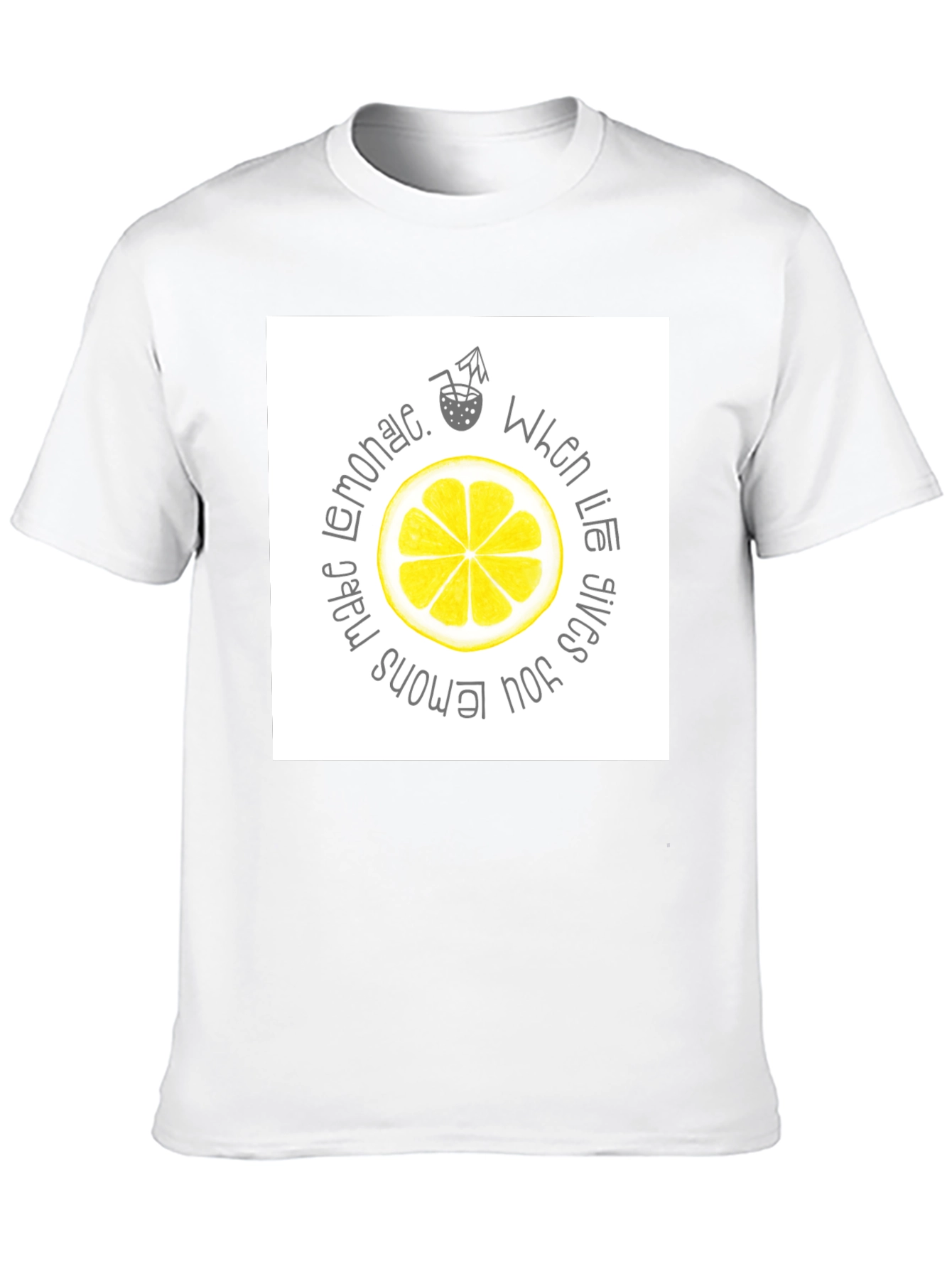 Lemonade Graphic Tee - When Life Gives You Lemons