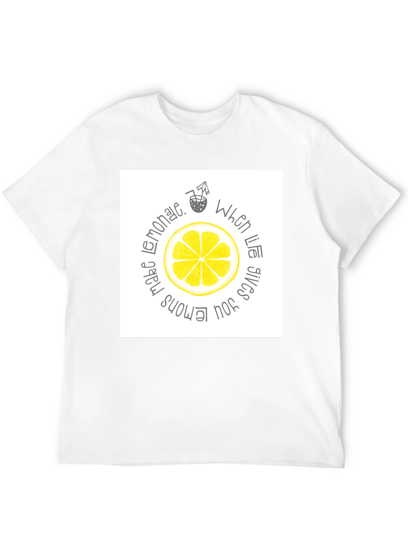 Lemonade Graphic Tee - When Life Gives You Lemons