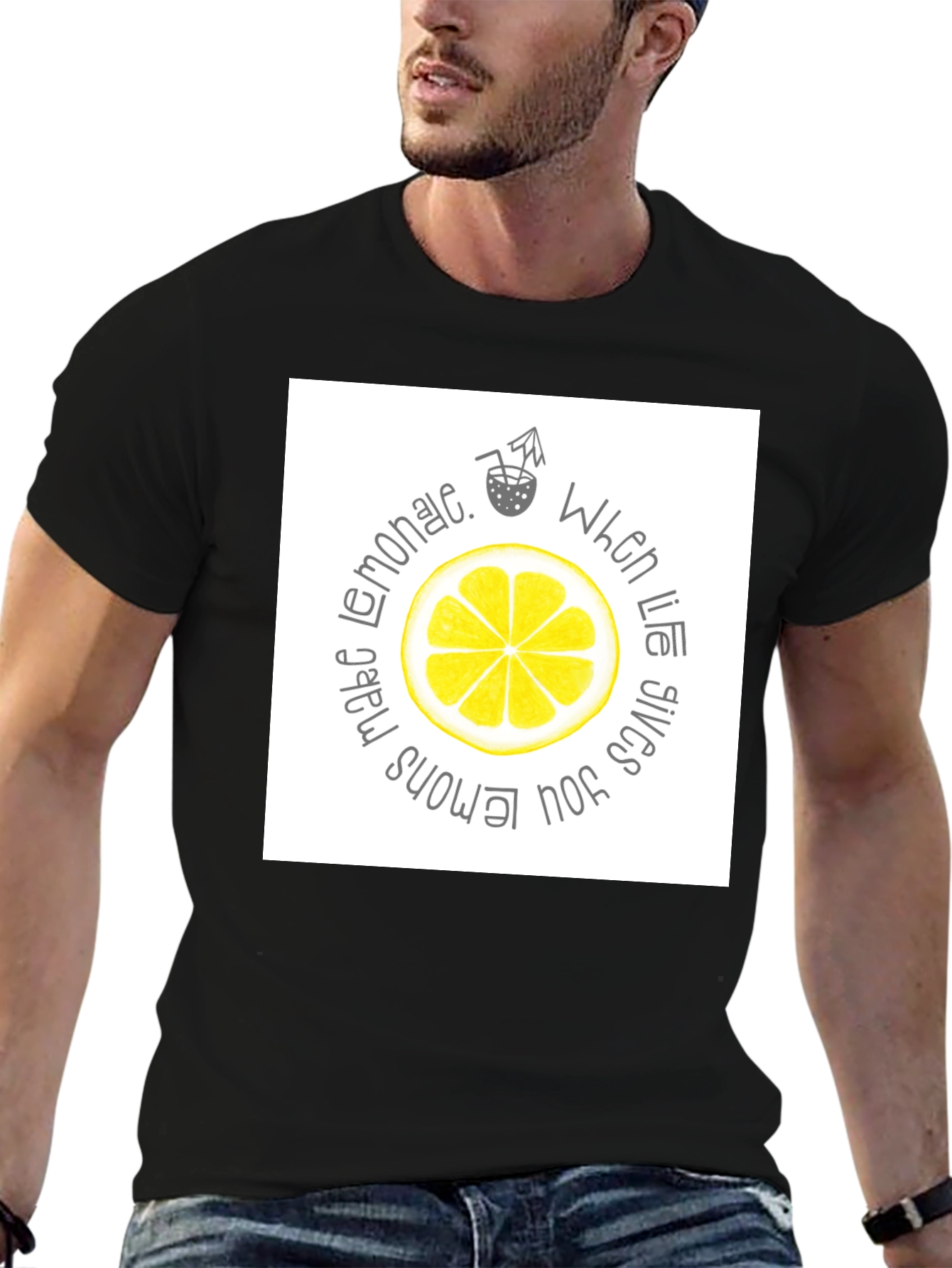 Lemonade Graphic Tee - When Life Gives You Lemons