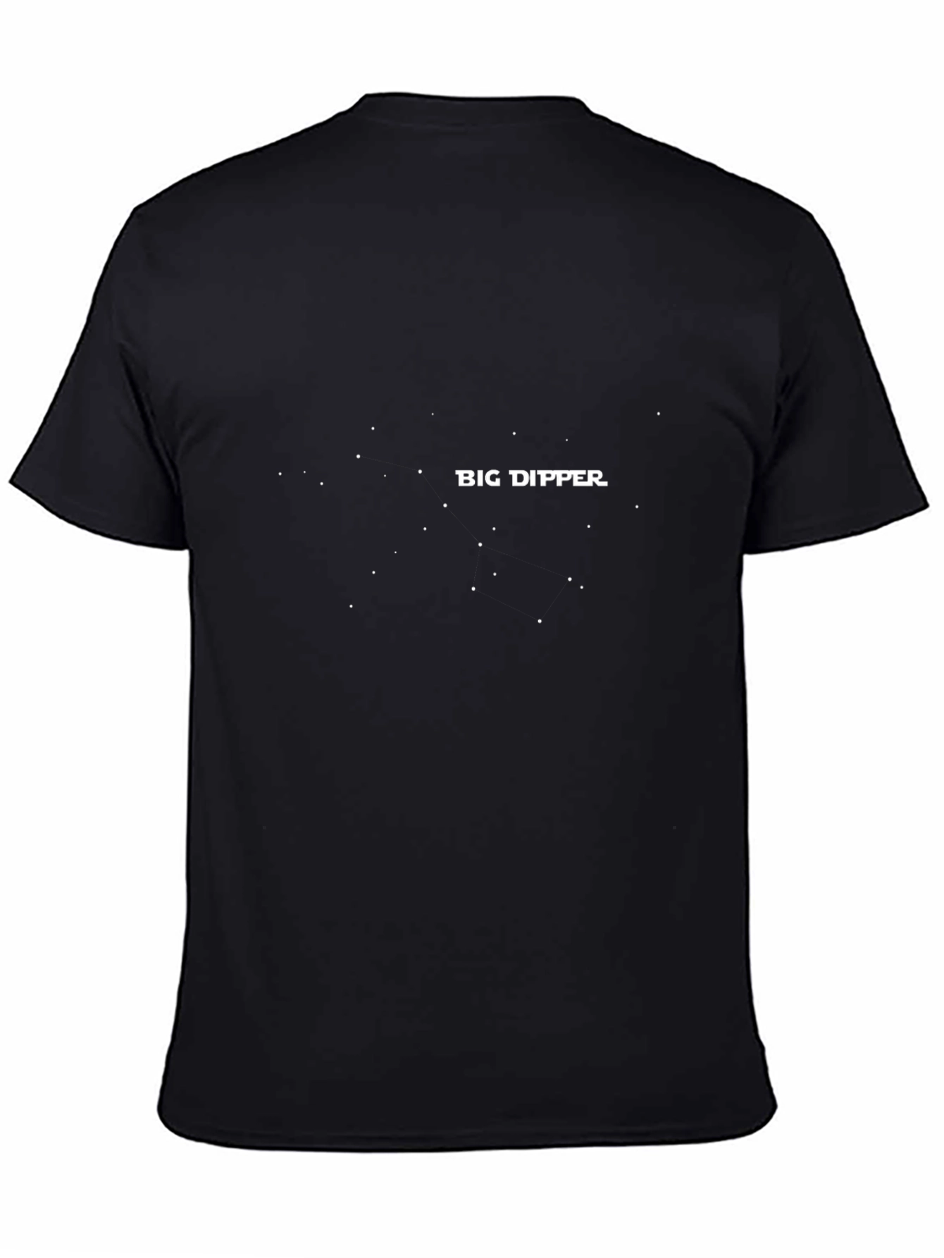 Big Dipper Graphic Tee - Celestial Black T-Shirt