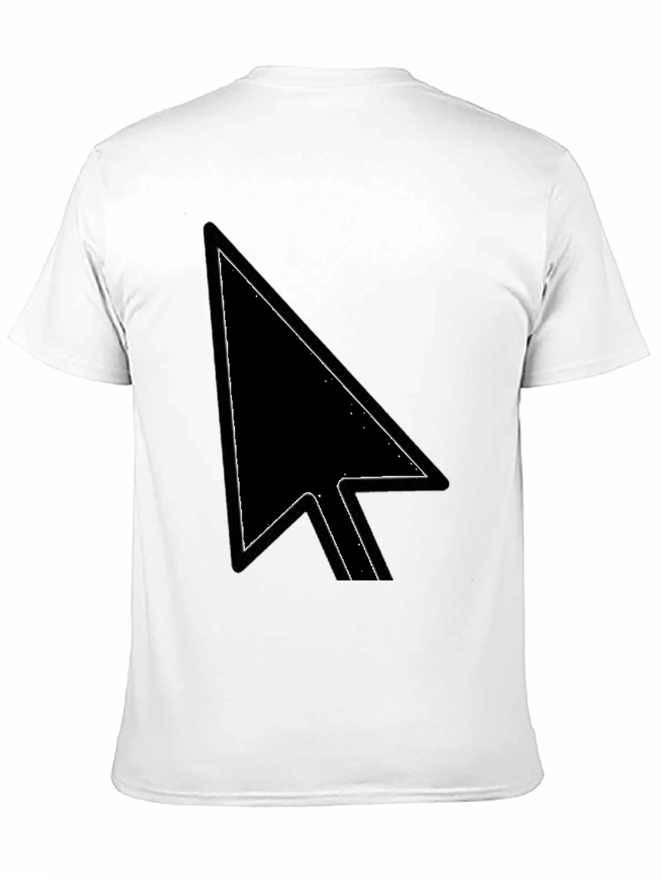 Pointer Arrow Graphic Tee - Black Casual Shirt